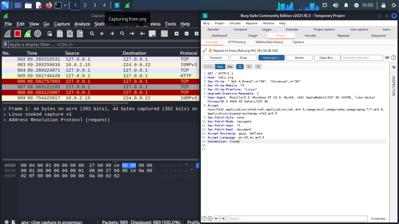 WSL Microsoft Store 中的 Kali Linux 截图
